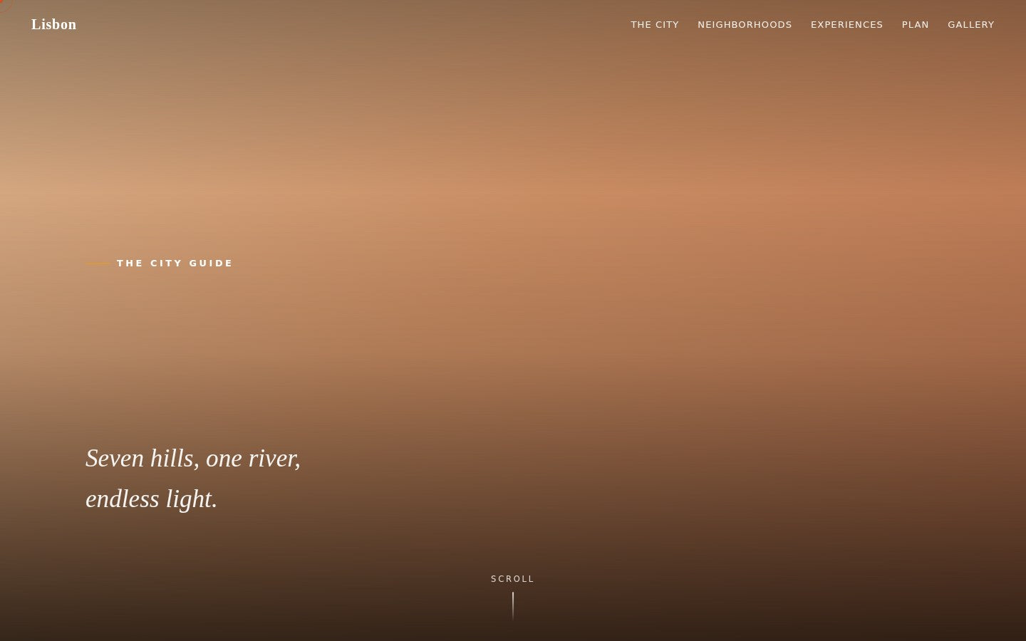 Lisbon — Travel Editorial Template