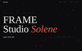 Frame — Photographer Portfolio Template