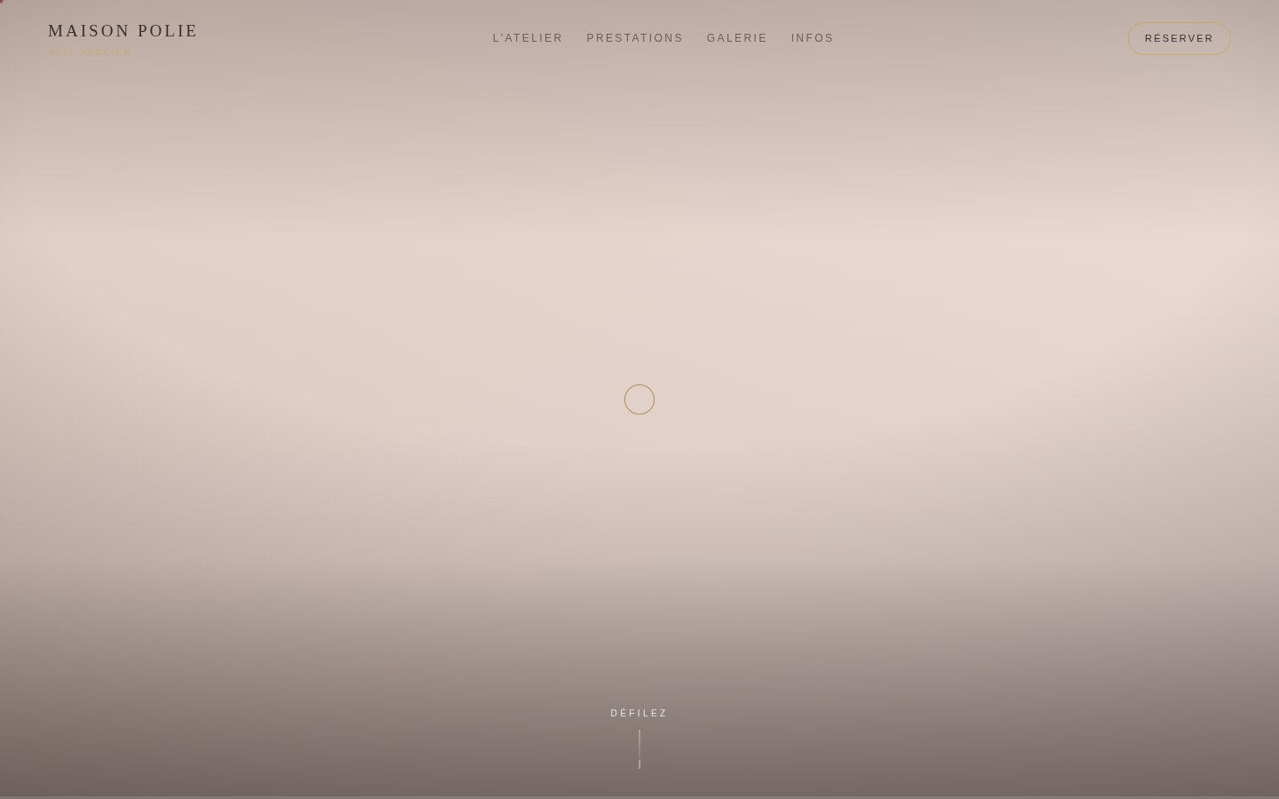 Maison Polie — Scroll-Video Nail Template