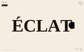 Maison ÉCLAT — Ink Reveal Template (variant)