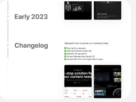 Timeline Interactive Scroll