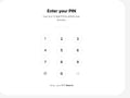 iPhone Pin Authentification