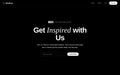 Mindloop — monochrome newsletter landing