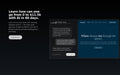 Velorah — CTA with a parallax dashboard mock